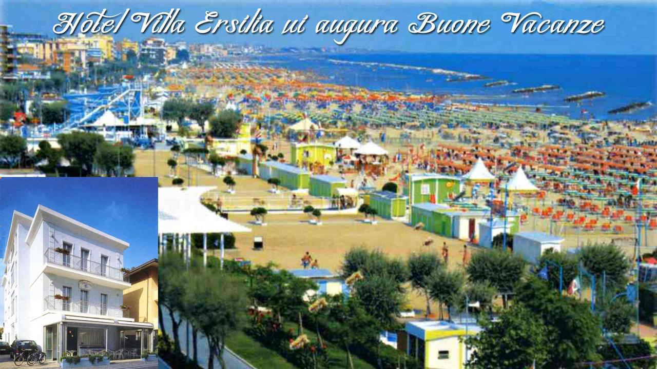 Hotel Villa Ersilia Rimini B&B 외부 사진